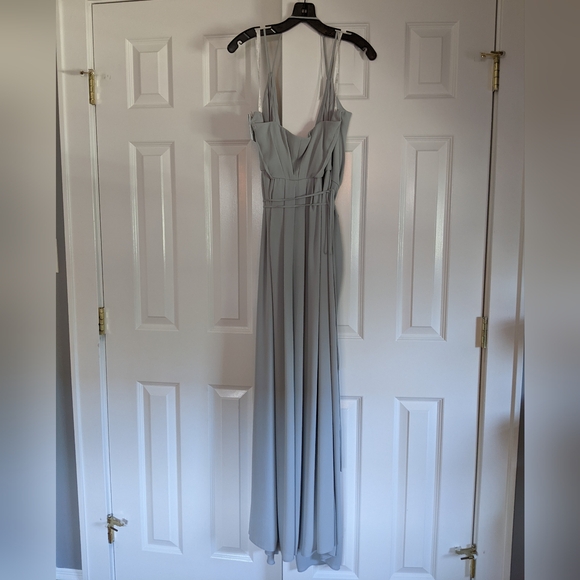 David's Bridal Georgette Bridesmaid Dress - Picture 10 of 14